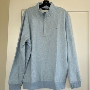 Travis Mathew Cloud Quarter Size 2.0 Heather Kentucky (Light Blue) size XL